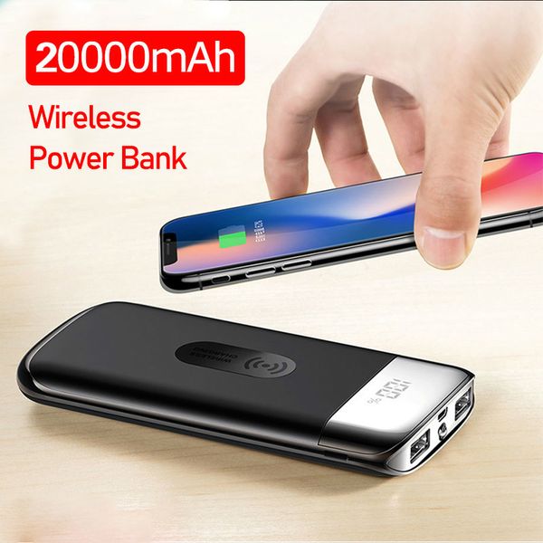 20000mah wireless power bank external battery bank charger powerbank portable qi wireless charger for iphone 8 samsung xiaomi
20000mah wireless power bank external battery bank charger powerbank portable qi wireless charger for iphone 8 samsung xiaomi