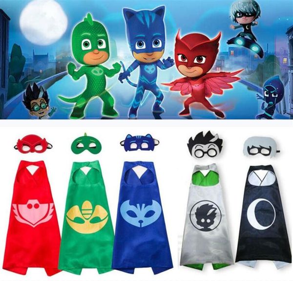 pj masks capes cloaks with eye mask 2pcs/set 5 colors pj mask costumes pj characters cosplay capes kids halloween party costume gifts, Blue
pj masks capes cloaks with eye mask 2pcs/set 5 colors pj mask costumes pj characters cosplay capes kids halloween party costume gifts, Blue