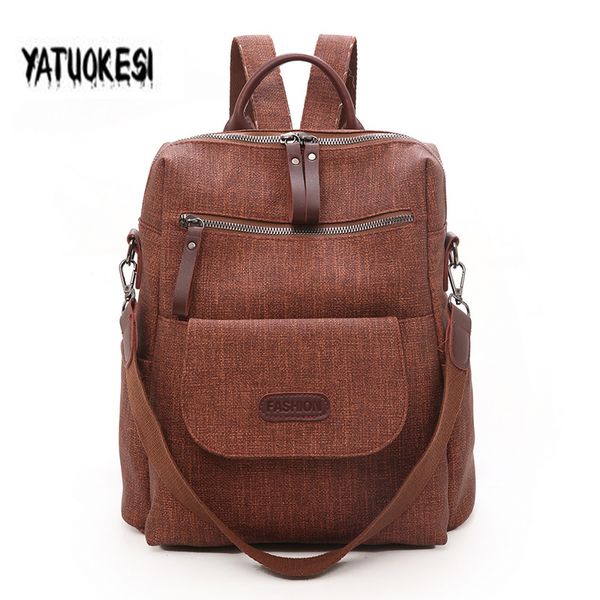 2020 fashion women's canvas backpack for teenagers female school bags laptravel bag feminina mochila bookbag
2020 fashion women's canvas backpack for teenagers female school bags laptravel bag feminina mochila bookbag