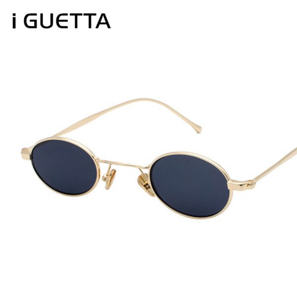 iguetta small oval retro round sunglasses women brand designer alloy personal marine lens uv400 feminino pu-099, White;black
iguetta small oval retro round sunglasses women brand designer alloy personal marine lens uv400 feminino pu-099, White;black