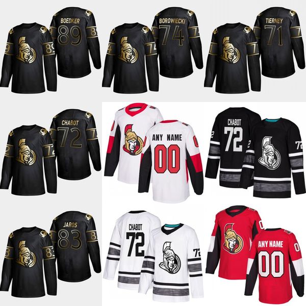 83 Christian Jaros 2019 Gold Black Ottawa Senators 89 Mikkel Boedker 74 Mark Borowiecki 71 Ben Harpur 72 Thomas Chabot Bobby Ryan Jersey
83 Christian Jaros 2019 Gold Black Ottawa Senators 89 Mikkel Boedker 74 Mark Borowiecki 71 Ben Harpur 72 Thomas Chabot Bobby Ryan Jersey