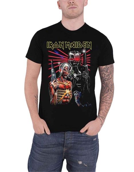 official iron maiden t shirt trooper album cover band logo mens cotton hsirts women t0117, White
official iron maiden t shirt trooper album cover band logo mens cotton hsirts women t0117, White