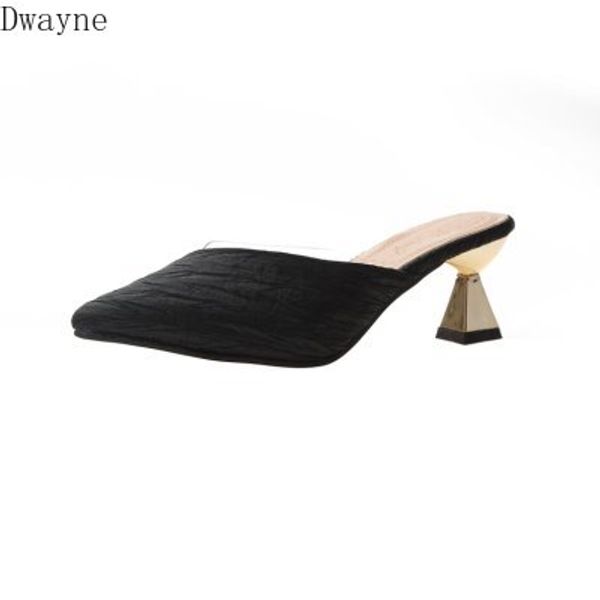 2020 fashion summer new mid-heeled cool women half slippers fashion women's shoes sexy, Black
2020 fashion summer new mid-heeled cool women half slippers fashion women's shoes sexy, Black