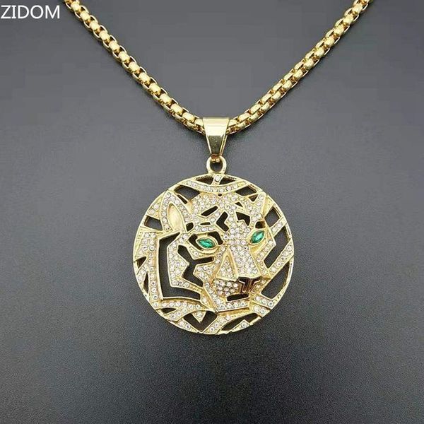 men hip hop tiger 's head pendant necklaces stainless steel never fade male hiphop iced out necklace fashion jewelry gifts, Silver
men hip hop tiger 's head pendant necklaces stainless steel never fade male hiphop iced out necklace fashion jewelry gifts, Silver