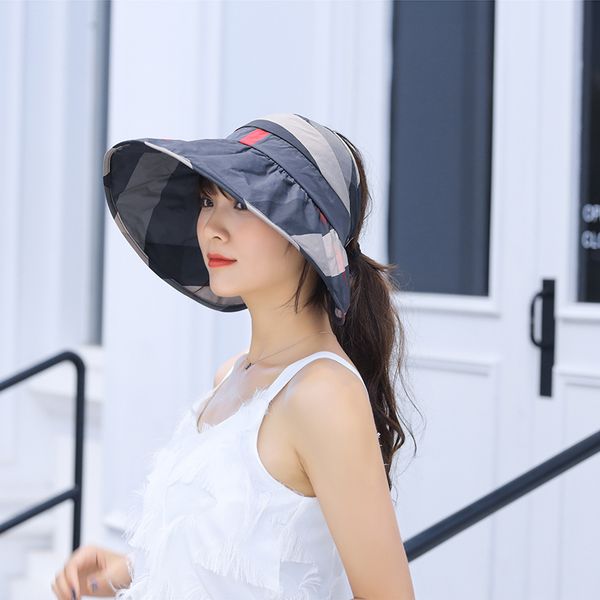 2019 summer sun hats for women ponytail beach hat casual wide brim foldable outdoor anti-uv fishing caps adjustable, Blue;gray
2019 summer sun hats for women ponytail beach hat casual wide brim foldable outdoor anti-uv fishing caps adjustable, Blue;gray