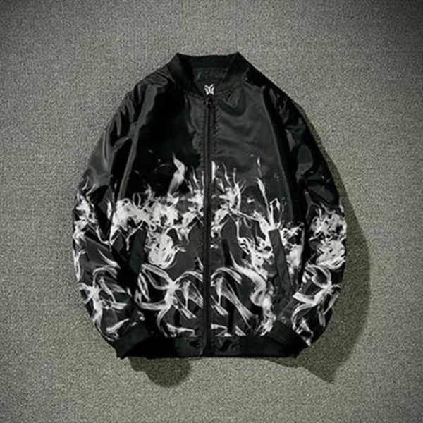 2020 spring men new cotton flame print men jacket slim long-sleeve baseball jersey jacket casual fitness sportswear, Black;brown
2020 spring men new cotton flame print men jacket slim long-sleeve baseball jersey jacket casual fitness sportswear, Black;brown