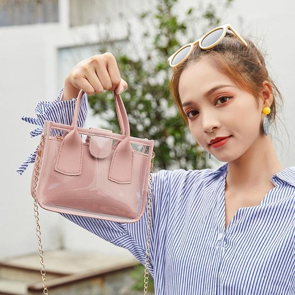 мода пляж женщины crossbody сумка застежка сумки на ремне для рук модный сплошной цвет transparent плеча # yl10
мода пляж женщины crossbody сумка застежка сумки на ремне для рук модный сплошной цвет transparent плеча # yl10