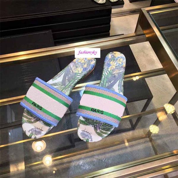 fashion women slippers brand sandals flat designer shoes slide dazzle flowers embroidery sandal floral striped beach flip flops, Black
fashion women slippers brand sandals flat designer shoes slide dazzle flowers embroidery sandal floral striped beach flip flops, Black