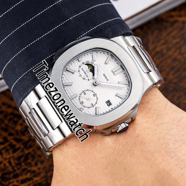 новый nautilus 5712 автоматическая фаза луны мужские часы стальной корпус белого texture циферблат браслет из нержавеющей стали 40мм часы ti, Slivery;brown
новый nautilus 5712 автоматическая фаза луны мужские часы стальной корпус белого texture циферблат браслет из нержавеющей стали 40мм часы ti, Slivery;brown