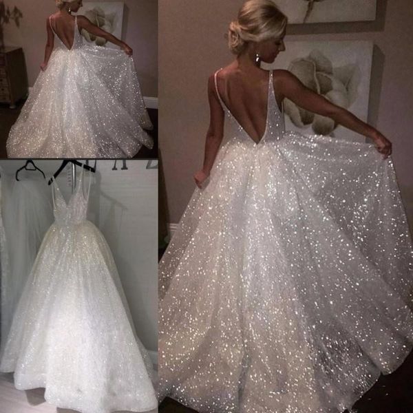 белый блеск блестками вечерние платья глубокий v шеи sexy low back long prom dress дешевые конкурс платья особый случай носить 2019, Black
белый блеск блестками вечерние платья глубокий v шеи sexy low back long prom dress дешевые конкурс платья особый случай носить 2019, Black