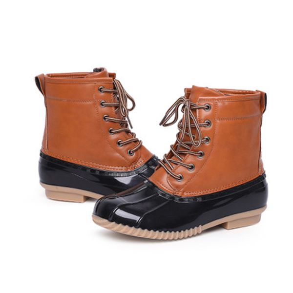 2019 women's rubber rain boots shoes duck boots female fashion water shoes waterproof mid calf lady big size rainboots anti slip, Black
2019 women's rubber rain boots shoes duck boots female fashion water shoes waterproof mid calf lady big size rainboots anti slip, Black