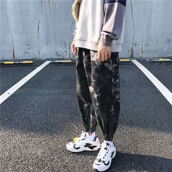 men's jeans tie-dye fashion casual loose camo men pants streetwear wild hip-hop denim trousers mens harem -2xl, Blue
men's jeans tie-dye fashion casual loose camo men pants streetwear wild hip-hop denim trousers mens harem -2xl, Blue