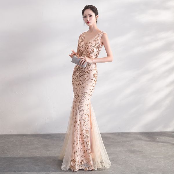 runway dresses 2021 real tapete cozinha fishtail skirt party noble elegant long temperament celebrity thin deep v evening dress, Black
runway dresses 2021 real tapete cozinha fishtail skirt party noble elegant long temperament celebrity thin deep v evening dress, Black