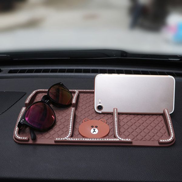 car ornament pvc diamond anti-slip mat phone holder multifunctional cute auto dashboard sticky pad for gps coins car dolls gift
car ornament pvc diamond anti-slip mat phone holder multifunctional cute auto dashboard sticky pad for gps coins car dolls gift