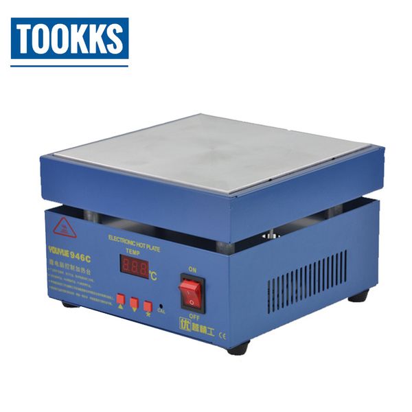 uyue 946c electronic plate lcd digital display preheating station for pcb smd heating phone lcd touch screen separate
uyue 946c electronic plate lcd digital display preheating station for pcb smd heating phone lcd touch screen separate