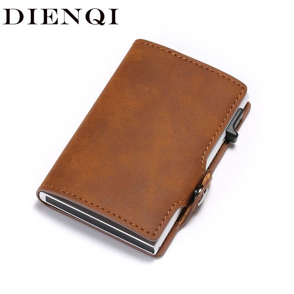 dienqi 2020 wallets men women vintage card wallet slim thin up money bag anti-theft drop-shipping, Red;black
dienqi 2020 wallets men women vintage card wallet slim thin up money bag anti-theft drop-shipping, Red;black
