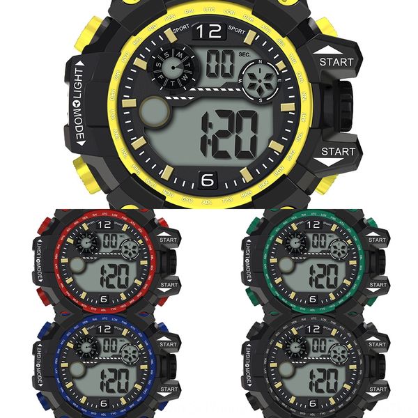phyto business sports electronic men's waterproof luminous electronic watch luminous digital leisure watch, Blue
phyto business sports electronic men's waterproof luminous electronic watch luminous digital leisure watch, Blue