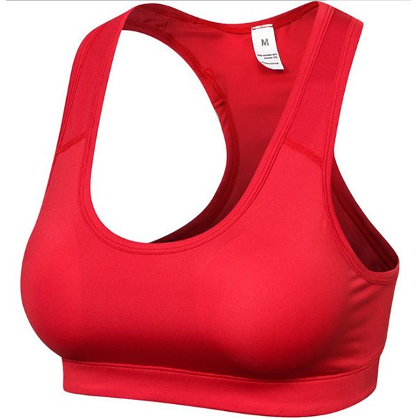 women sport bra push up fitness yoga running vest underwear padded workout bra sports wear for women gym, White;black
women sport bra push up fitness yoga running vest underwear padded workout bra sports wear for women gym, White;black