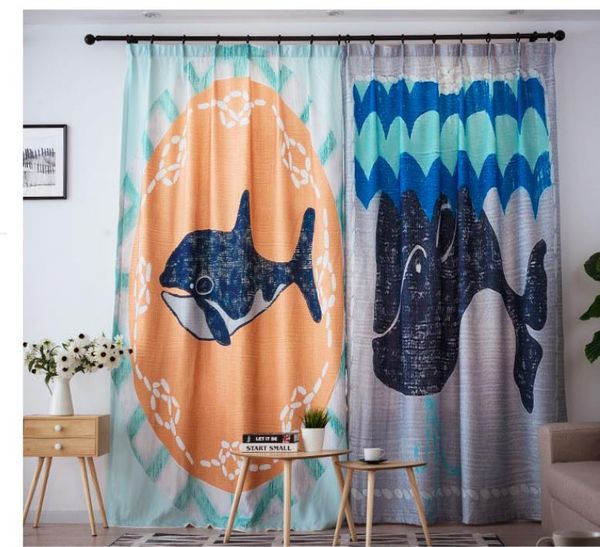 blackout curtain customized finished curtains simple cartoon style whale children's room shading boys and girls modern 3d curtains
blackout curtain customized finished curtains simple cartoon style whale children's room shading boys and girls modern 3d curtains