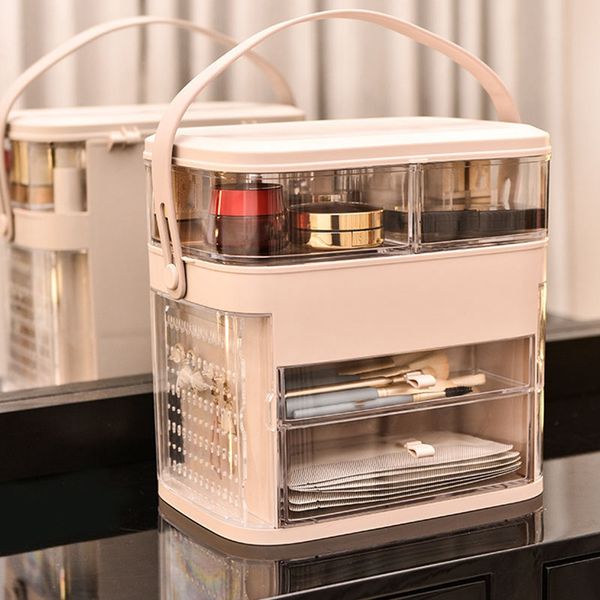 multifunctional cosmetic jewelry storage bins transparent makeup organizer acrylic jewelry box drawer deskorganizer pink
multifunctional cosmetic jewelry storage bins transparent makeup organizer acrylic jewelry box drawer deskorganizer pink
