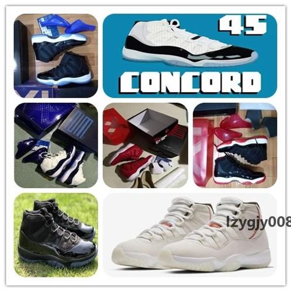 11 concord 45 platinum tint cap and gown basketball shoes 11s xi space jam bred win like 96 82 real carbon fiber sports sneaker original box
11 concord 45 platinum tint cap and gown basketball shoes 11s xi space jam bred win like 96 82 real carbon fiber sports sneaker original box