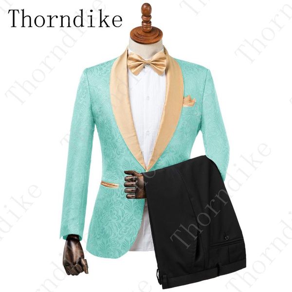 thorndike new designs fashion mint green jacquard men suits for wedding formal tuxedos printed evening party prom blazer+pants, White;black
thorndike new designs fashion mint green jacquard men suits for wedding formal tuxedos printed evening party prom blazer+pants, White;black