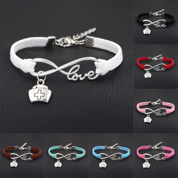 горячая медсестра доктор медицины box charms unisex ювелирные изделия подвески бесконечность любовь кожаный браслет смешанного цвета velvet, Golden;silver
горячая медсестра доктор медицины box charms unisex ювелирные изделия подвески бесконечность любовь кожаный браслет смешанного цвета velvet, Golden;silver