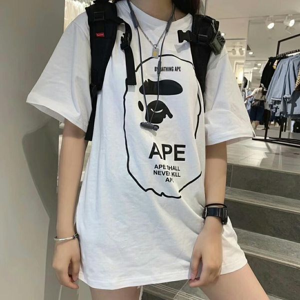 mmj x bape summer casual t-shirt big ape head 2020ss hip hop cotton cenacolo clothing t-shirt round collar fans short sleeve tees, Black
mmj x bape summer casual t-shirt big ape head 2020ss hip hop cotton cenacolo clothing t-shirt round collar fans short sleeve tees, Black