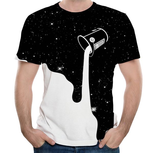 new colour printed t-shirt men/women 3d t-shirt camouflage black-and-white summer with short sleeves increased size, White;black
new colour printed t-shirt men/women 3d t-shirt camouflage black-and-white summer with short sleeves increased size, White;black