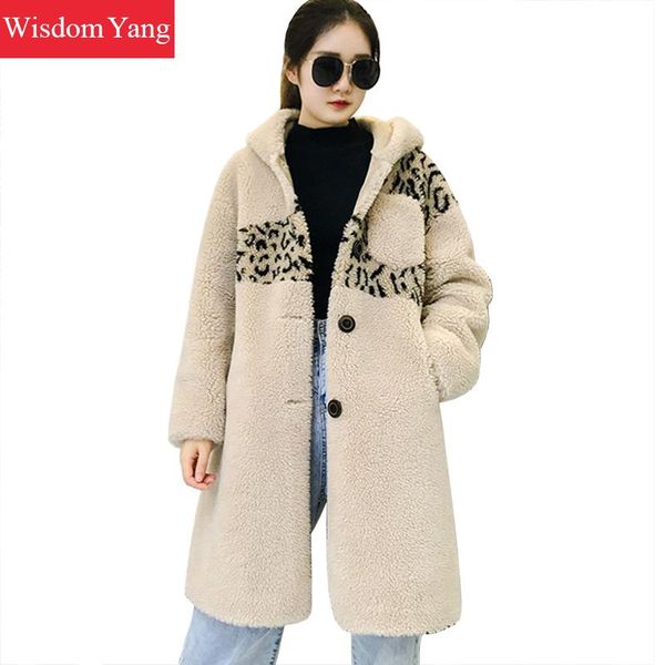 winter warm real sheep wool sheep hooded coats faux suede elegant khaki leopard women long oversize overcoat lady coat outerwear, Black
winter warm real sheep wool sheep hooded coats faux suede elegant khaki leopard women long oversize overcoat lady coat outerwear, Black
