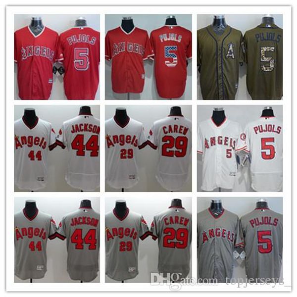 custom men women youth la angels jersey #5 albert pujols 29 rod carew 44 reggie jackson home red white baseball jerseys, Blue;black
custom men women youth la angels jersey #5 albert pujols 29 rod carew 44 reggie jackson home red white baseball jerseys, Blue;black
