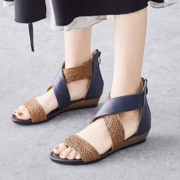 karin dropship leisure large size 43 comfortable women shoes summer bohemia straw gladiator casual sandals woman, Black
karin dropship leisure large size 43 comfortable women shoes summer bohemia straw gladiator casual sandals woman, Black