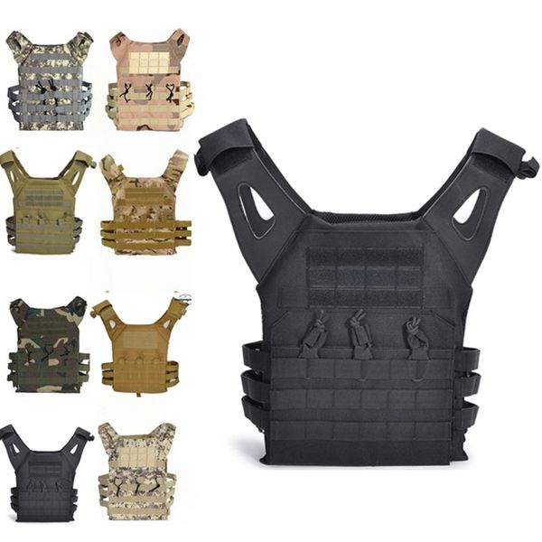 hunting jackets paintball tactical vest breathable jpc molle vests body armor plate carrier cs game protective gear, Camo;black
hunting jackets paintball tactical vest breathable jpc molle vests body armor plate carrier cs game protective gear, Camo;black