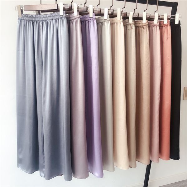2020summer silk silk ladies pants loose casual ladies high waist plus size wide leg pants elastic waist high-end women x88, Black;white
2020summer silk silk ladies pants loose casual ladies high waist plus size wide leg pants elastic waist high-end women x88, Black;white