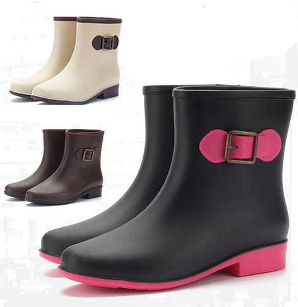 pvc rubber rainboots woman glossy solid color summer 2019 female waterproof rain boots casual shoes thick heel rainboots #y35, Black
pvc rubber rainboots woman glossy solid color summer 2019 female waterproof rain boots casual shoes thick heel rainboots #y35, Black