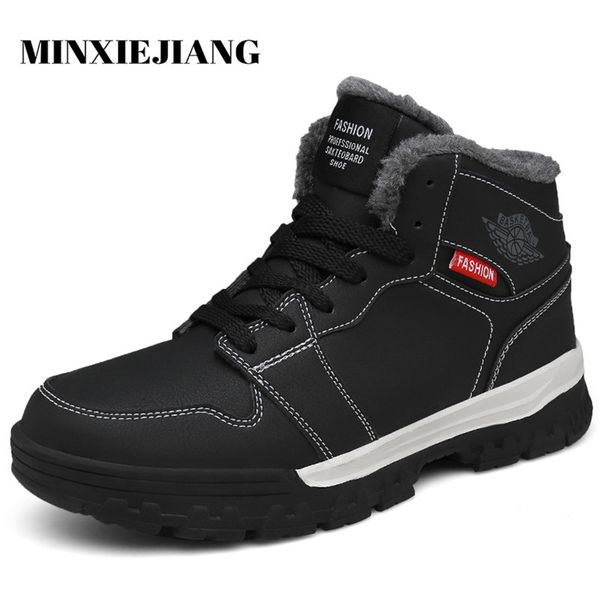 new super warm men's winter men's snow boots waterproof warm shoes high heels ankle boots, Black
new super warm men's winter men's snow boots waterproof warm shoes high heels ankle boots, Black