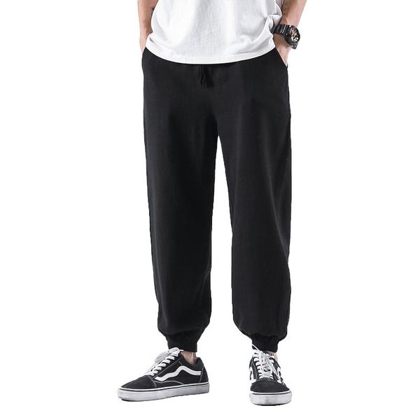 2020 men linen harem pants mens jogger pants men loose hip hop trousers male chinese traditional harajuku track m-5xl, Black
2020 men linen harem pants mens jogger pants men loose hip hop trousers male chinese traditional harajuku track m-5xl, Black