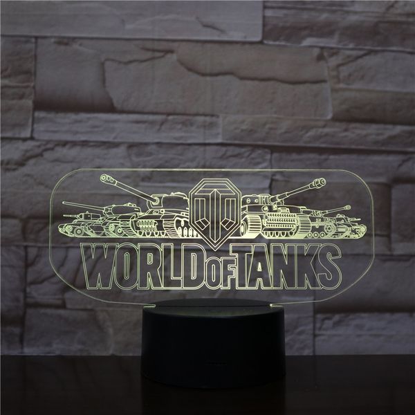 3d led night light lamp game world of tanks nightlight touch sensor home decoration lights child kids gift desk lamp bedroom
3d led night light lamp game world of tanks nightlight touch sensor home decoration lights child kids gift desk lamp bedroom