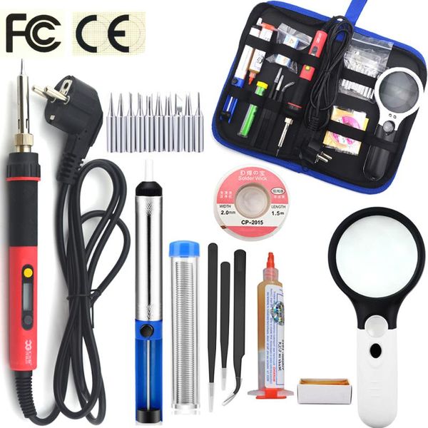 cxg 936d soldering iron kit digital display adjustable temperature 220v 60w lcd solder welding tools magnifier desoldering pump
cxg 936d soldering iron kit digital display adjustable temperature 220v 60w lcd solder welding tools magnifier desoldering pump