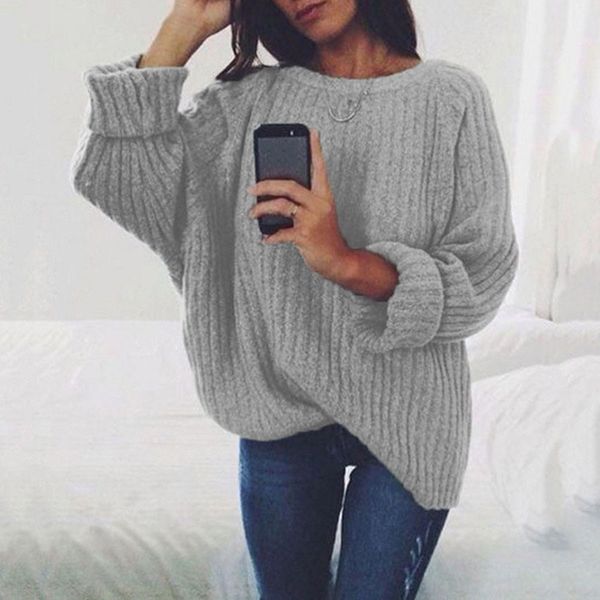 womens off the shoulder sweater casual oneck knitted loose long sleeve pullover solid color thickness sweater women maglioni, White;black
womens off the shoulder sweater casual oneck knitted loose long sleeve pullover solid color thickness sweater women maglioni, White;black
