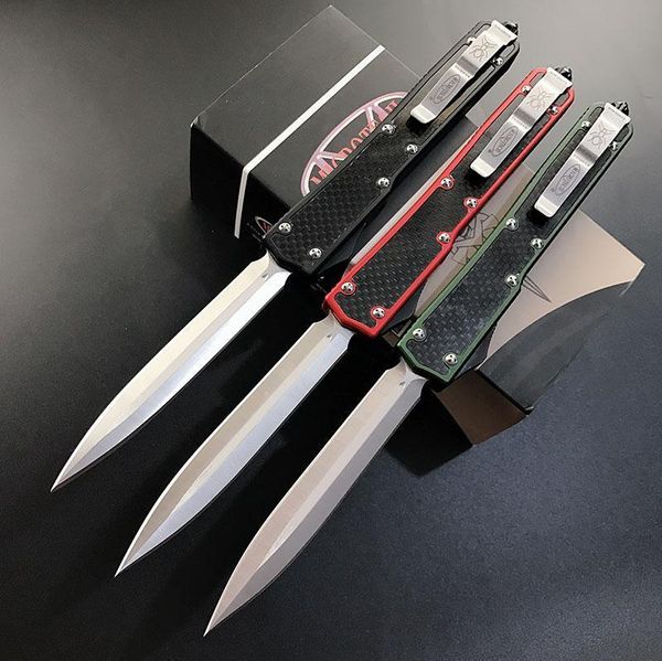 

Free shipping!Makora II MT double action Automatic knife Tactical knife D2 blade 6061-T6 Aluminum handle edc Pocket knives