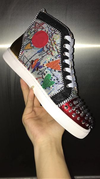 2019 Real Picture Red Bottom Кроссовки Для Мужчин Роскошные Красные Желтые Шипы Мода Повседневная Мужская Женская Обувь Дизайнер Досуг Тренеры Обувь
2019 Real Picture Red Bottom Кроссовки Для Мужчин Роскошные Красные Желтые Шипы Мода Повседневная Мужская Женская Обувь Дизайнер Досуг Тренеры Обувь