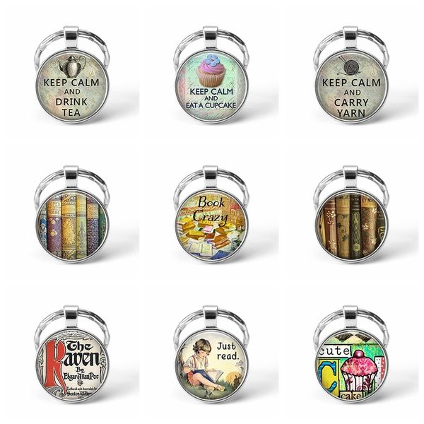 retro book keychain edgar allan poe quote glass cabochon dome jewelry metal key chains fashion pendant library accessories gift, Slivery;golden
retro book keychain edgar allan poe quote glass cabochon dome jewelry metal key chains fashion pendant library accessories gift, Slivery;golden