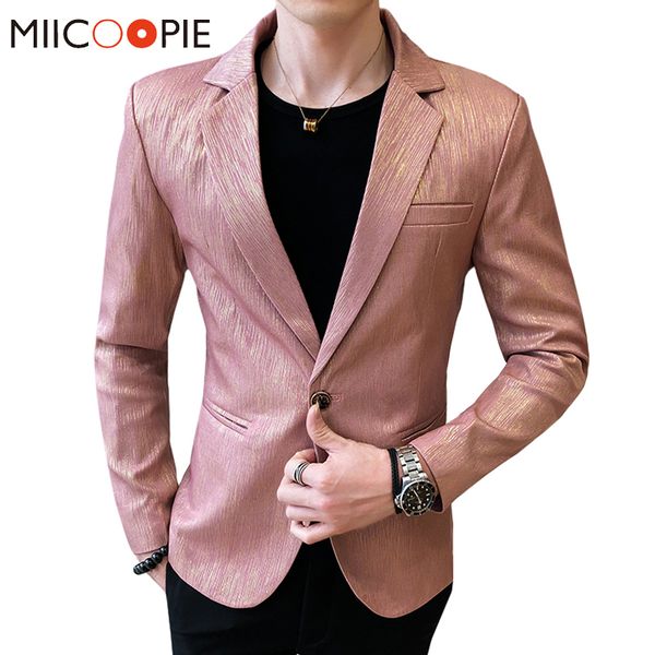 2020 new shiny striped mens blazer jacket nightclub stage slim fit mens brand blazers wedding single breasted male suit coats, White;black
2020 new shiny striped mens blazer jacket nightclub stage slim fit mens brand blazers wedding single breasted male suit coats, White;black