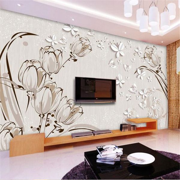custom wallpaper 3d large mural tulip butterfly living room bedroom l tv background wall papel de parede wallpaper 3d mural
custom wallpaper 3d large mural tulip butterfly living room bedroom l tv background wall papel de parede wallpaper 3d mural