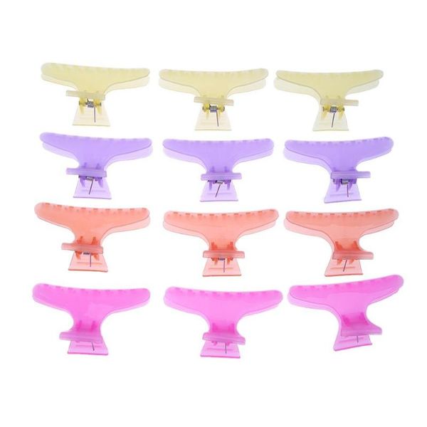 12pcs/set salon hairdressing butterfly clips 4 colors hairpin styling tool, Golden;silver
12pcs/set salon hairdressing butterfly clips 4 colors hairpin styling tool, Golden;silver