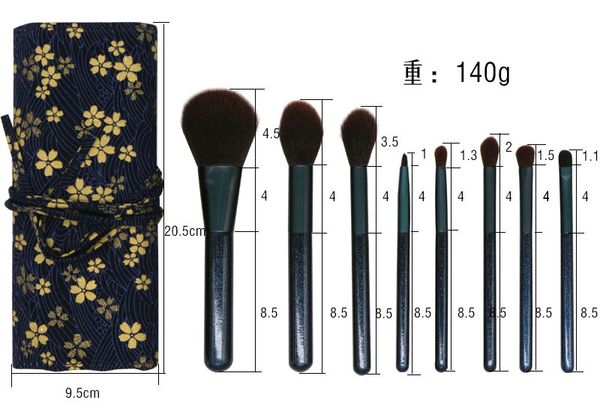 8pcs/set professional brush set kit powder eyeshadow blush concealer eyeliner eyebrow brushes face cosmetics with premium bag dhl ship
8pcs/set professional brush set kit powder eyeshadow blush concealer eyeliner eyebrow brushes face cosmetics with premium bag dhl ship