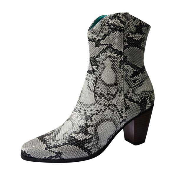 snake print boots women vintage western pointed toe low-heeled knight middle tube boots pu leather ladies shoes botas feminina, Black
snake print boots women vintage western pointed toe low-heeled knight middle tube boots pu leather ladies shoes botas feminina, Black