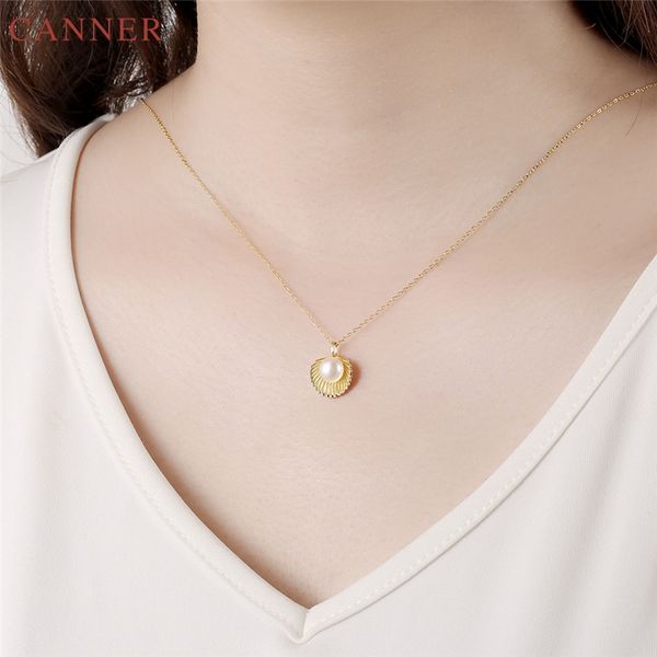 925 sterling silver sea shell pendant necklace women collier femme gold chain pearl necklaces fashion jewelry collar mujer c40
925 sterling silver sea shell pendant necklace women collier femme gold chain pearl necklaces fashion jewelry collar mujer c40
