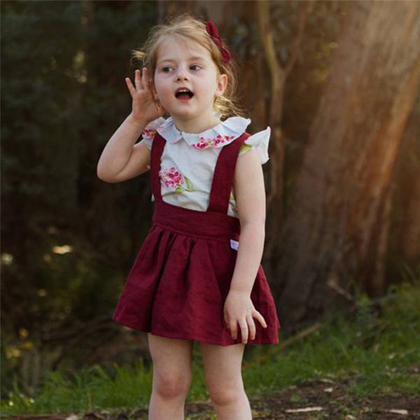 infant baby girl summer outfits set princess clothing set sleeve floral print +suspender skirt clothes outfit 2pcs, White
infant baby girl summer outfits set princess clothing set sleeve floral print +suspender skirt clothes outfit 2pcs, White